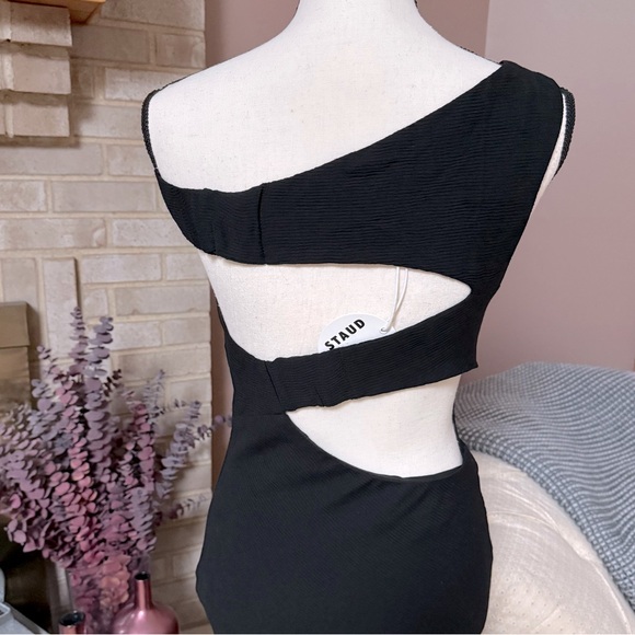 STAUD Prismatic Dress - Black - Picture 7 of 14